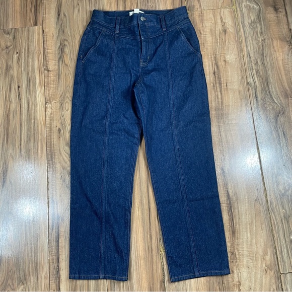 Madewell The Perfect Vintage Straight Jeans in Greenhaven Wash Seamed Version - Picture 3 of 12